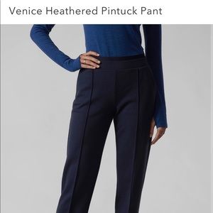 Athleta Venice Heathered Pintuck Pan